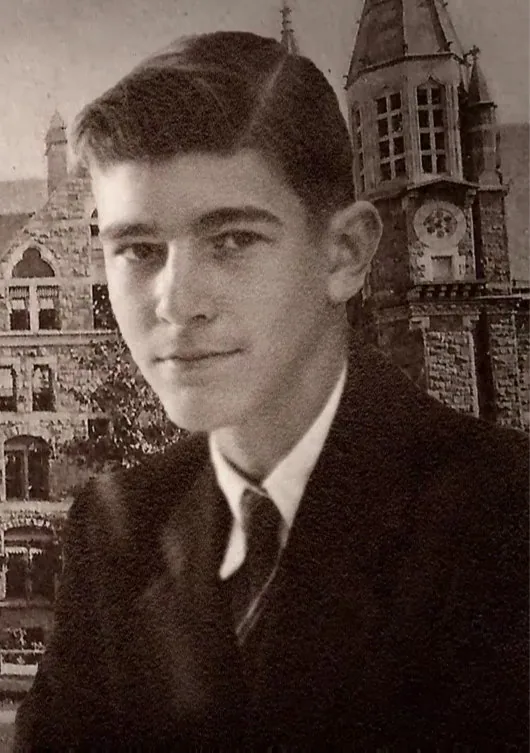 Młody Thomas Keating